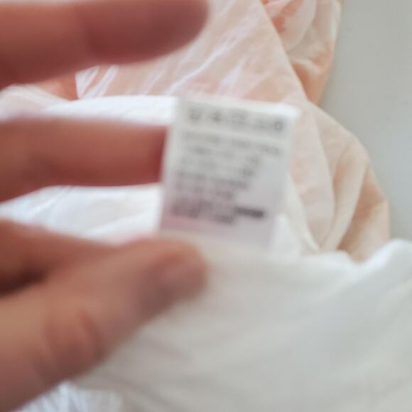 JESSAKAE Dress Womens Small Pink White Belted Tiered Maxi V Neck Toile Print - Picture 11 of 13